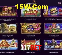 Provedores de Jogos 117Bet